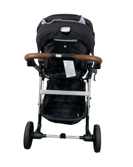 Mockingbird Single to Double 2.0 Stroller, Silver with Penny Leather, Windowpane, Black , 2023