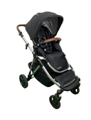 used Mockingbird Single to Double 2.0 Stroller, 2023, Silver with Black Leather, Windowpane, Black