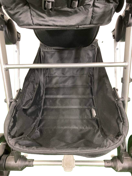 Mockingbird Single to Double Stroller, 2022, Silver with Penny Leather, Windowpane, Black