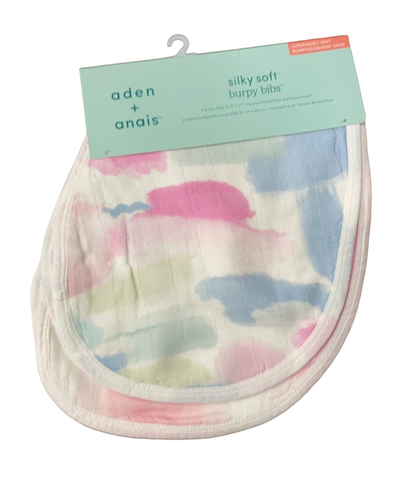 used Aden + Anais Muslin Burpy Bibs 2 Pack