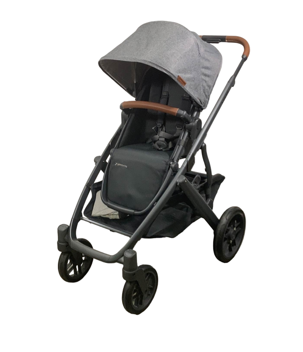 secondhand UPPAbaby VISTA V2 Stroller, 2023, Greyson (Charcoal Melange)