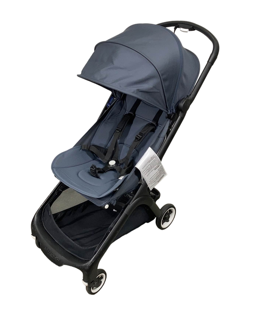 used Bugaboo Butterfly Stroller, 2023, Stormy Blue