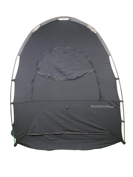 used SlumberPod 3.0 Sleep Canopy, Black with Gray Accents