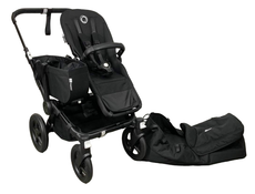 used Bugaboo Donkey 5 Mono Base Stroller, 2023, Black, Midnight Black