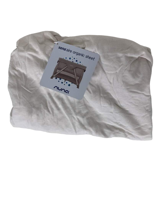 Nuna Sena Aire Organic Sheet, Moonbeam