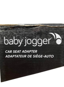 secondhand Baby Jogger Car Seat Adapter (City Mini 2, City Mini GT2 Double Strollers) Maxi Cosi, Cybex And BeSafe