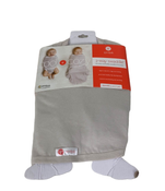 used Embe 2-Way Swaddle Blanket, 0-4M Cream