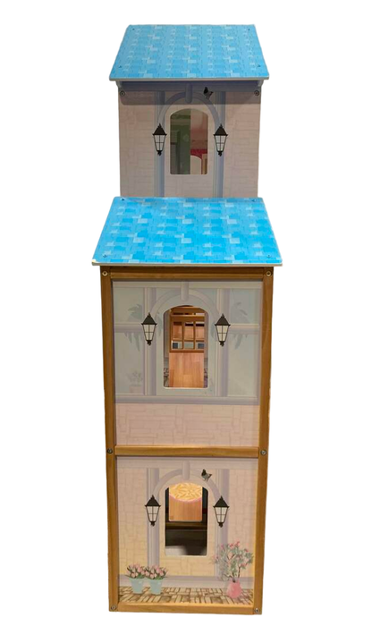 KidKraft Grand View Mansion Dollhouse with EZ Kraft Assembly