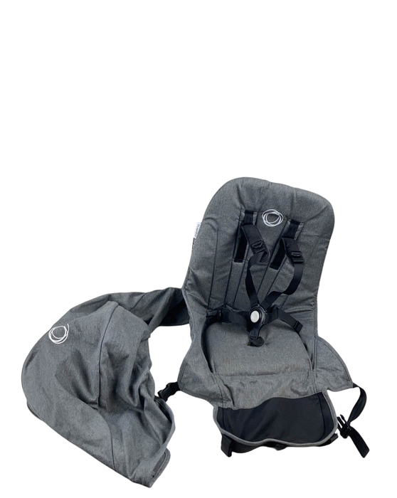 used Bugaboo Donkey 2 Seat Fabric, Grey Melange