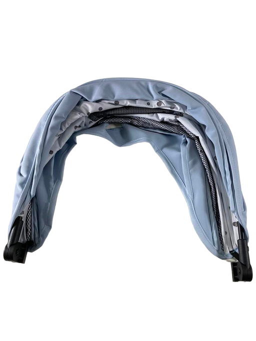 used Mockingbird Non-Extendable Canopy with Sun Shade, Sky, Watercolor Drops