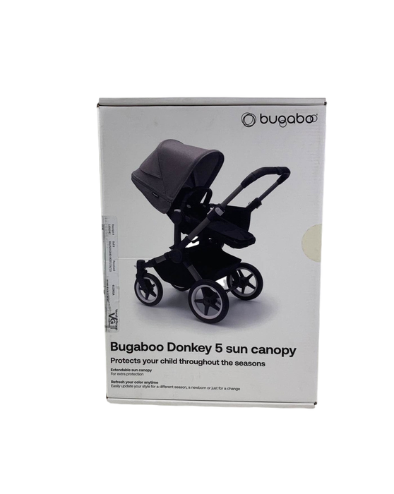 Bugaboo Donkey 5 Sun Canopy, Misty White