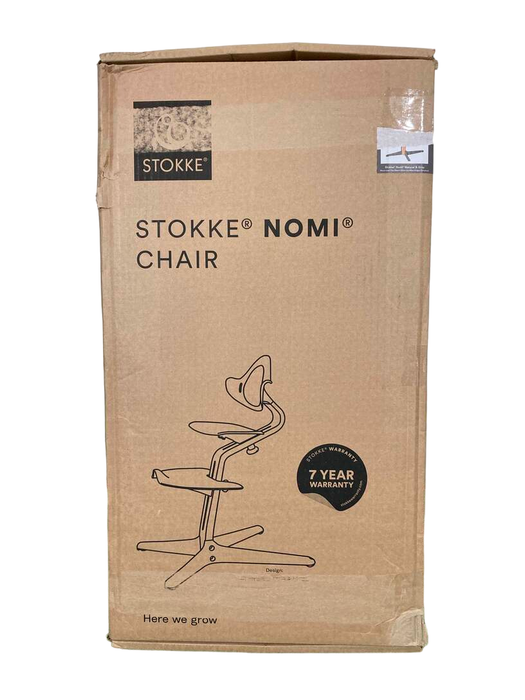 used Stokke Nomi High Chair, Grey/Natural