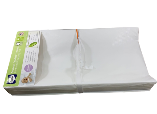 used Sealy Soybean Comfort 3-Sided Contoured Changing Pad