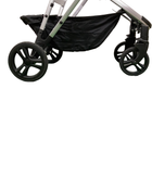 used Mockingbird Single to Double Stroller, Silver with Penny Leather, Black , Windowpane, 2023