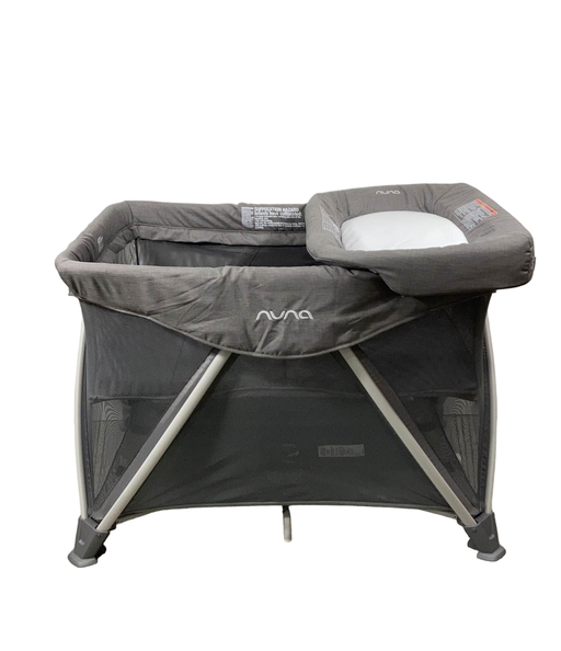 secondhand Nuna Sena Aire with Changer, Granite