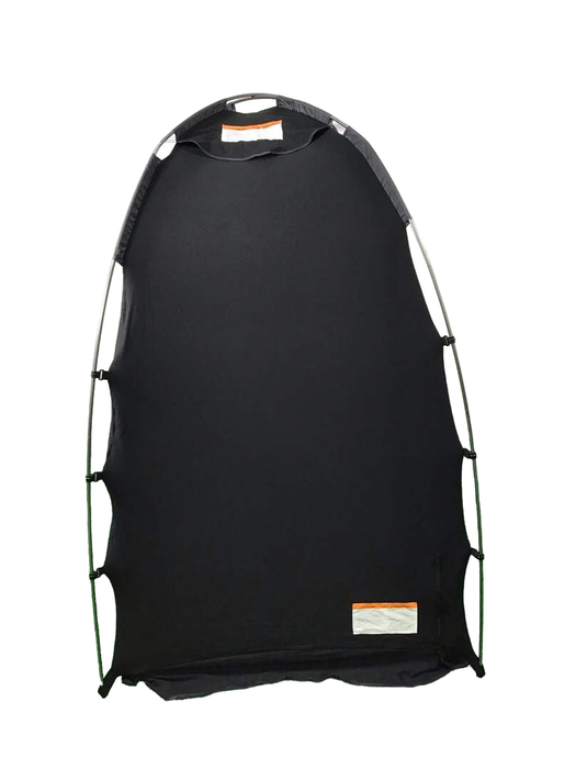 secondhand SlumberPod 3.0 Sleep Canopy, Black with Gray Accents