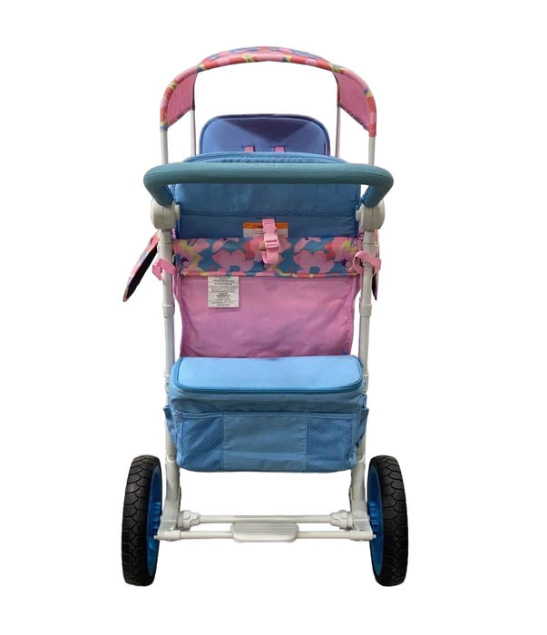 Wonderfold W2 Luxe Multifunctional Double Stroller Wagon, 2023, Petal Pop Limited Edition