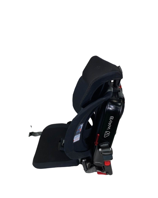 secondhand WAYB Pico Portable Car Seat Bundle, Jet, Carry Bag, 2023