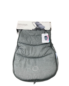 used Bugaboo Footmuff, Grey Melange