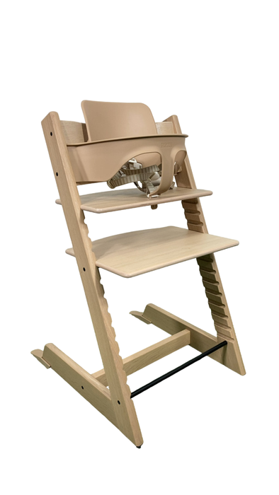 Stokke Tripp Trapp High Chair With Baby Set, Oak Natural