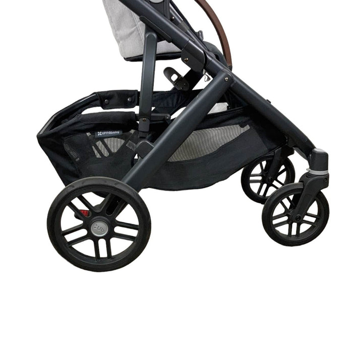 UPPAbaby VISTA V2 Stroller, 2022, Anthony (White & Grey Chenille)