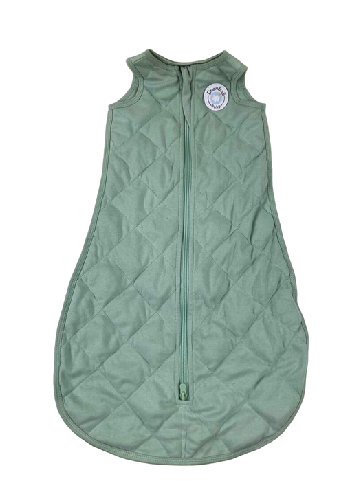 used Dreamland Weighted Sleep Sack, 0-6 months, Sage Green