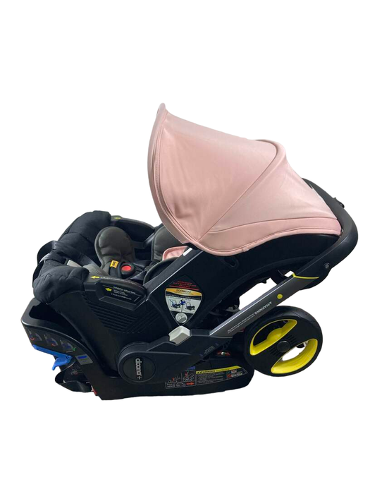 secondhand Doona Infant Car Seat & Stroller Combo, 2023, Blush Pink