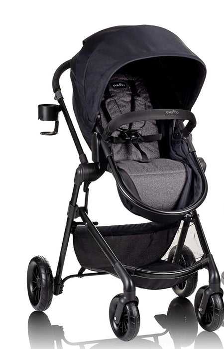 used Evenflo Pivot Modular Stroller, 2018, Casual Grey