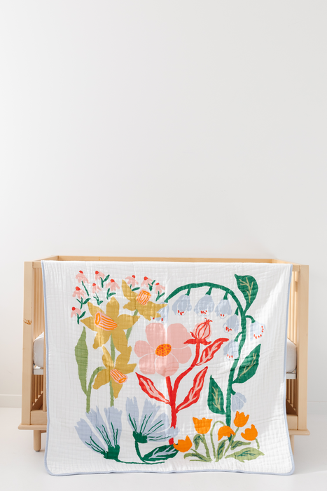 Clementine Kids Cottage Garden Quilt