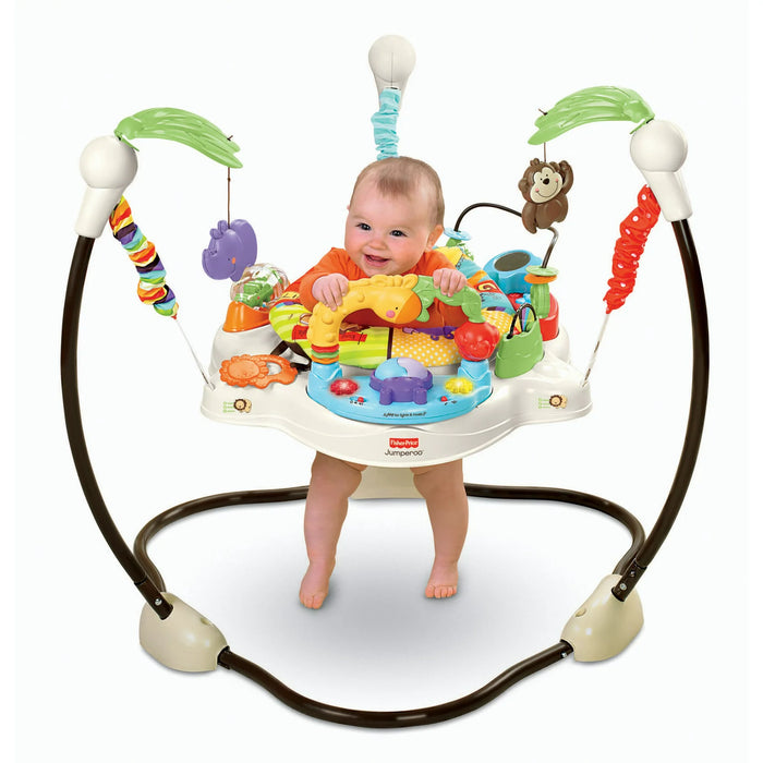 used Fisher Price Jumperoo Activity Center, Luv U Zoo