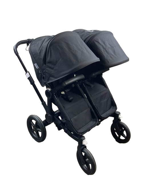 used Bugaboo Donkey 3 Duo Stroller, 2021, Black, Black, Black