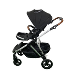 secondhand Mockingbird Single to Double Stroller, Silver with Penny Leather, Black , Windowpane, 2023