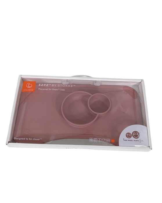 used Stokke ezpz Placemat for Steps Tray, Pink