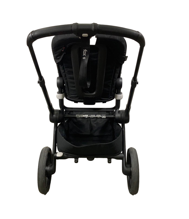 Bugaboo Fox 5 Stroller, 2023, Black Frame, Midnight Black