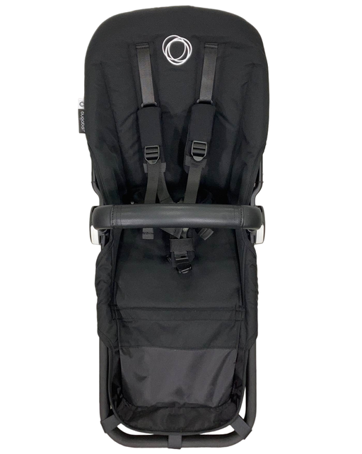 secondhand Bugaboo Donkey 5 Duo Extension Set, 2023, Black, Midnight Black