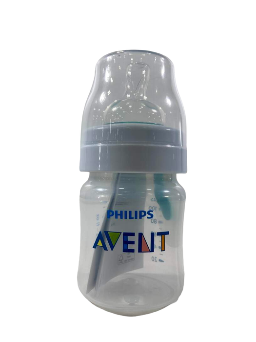 used Philips Avent Anti-Colic Bottles With AirFree Vent, Clear, 4oz, Single