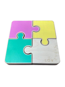 used Lovevery 4 Piece Chunky Puzzle