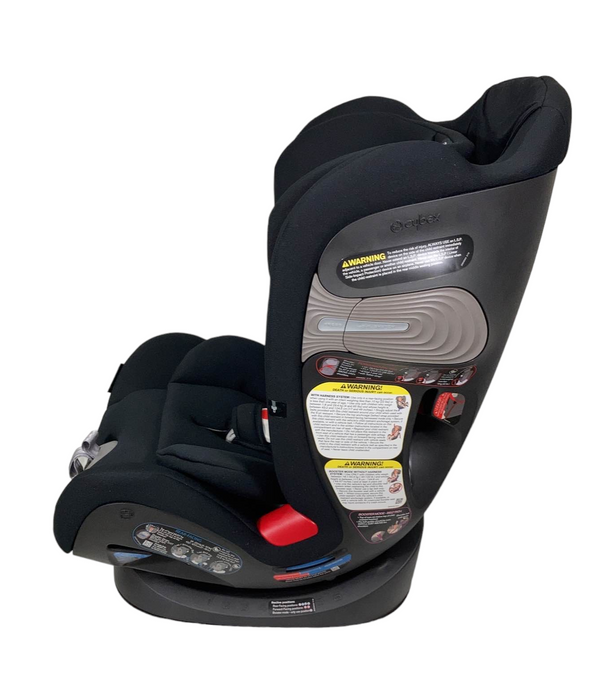 Cybex Eternis S All-In-One Car Seat with SensorSafe, 2021, Lavastone Black