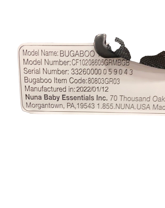 Bugaboo Turtle Air By Nuna Car Seat, Grey Melange, 2022