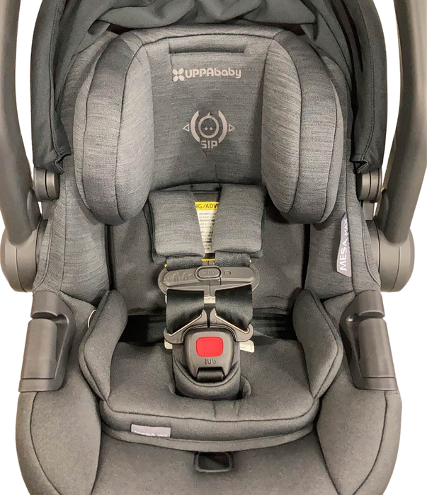 UPPAbaby MESA MAX Infant Car Seat and Base, Jake Charcoal, 2023