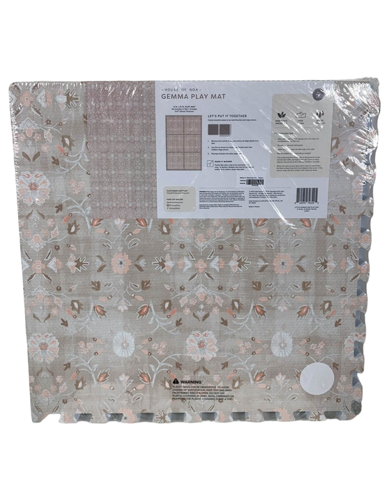 secondhand House Of Noa Little Nomad Play Mat, Gemma-Linen, 4x6'