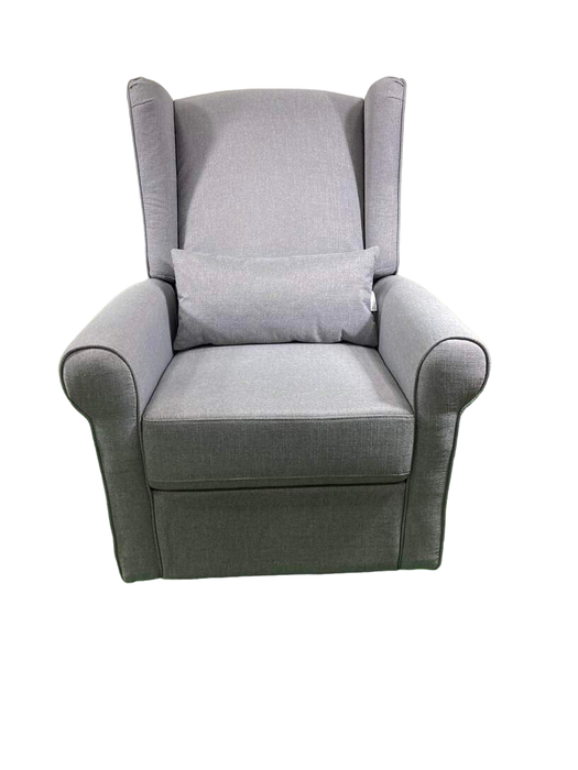 secondhand DaVinci Hayden Recliner And Swivel Glider, Misty Gray