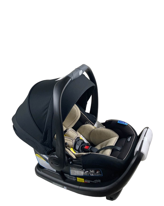 Graco SnugRide SnugFit 35 DLX Infant Car Seat, 2022, Pierce