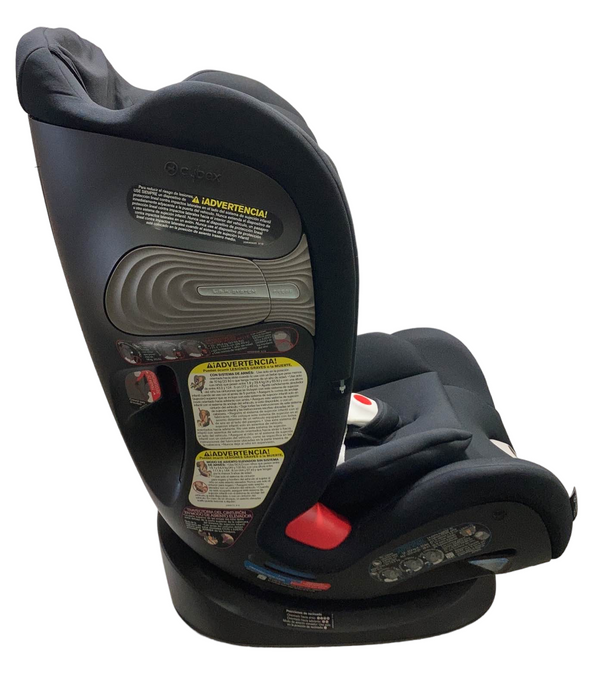 Cybex Eternis S All-In-One Car Seat with SensorSafe, 2021, Lavastone Black