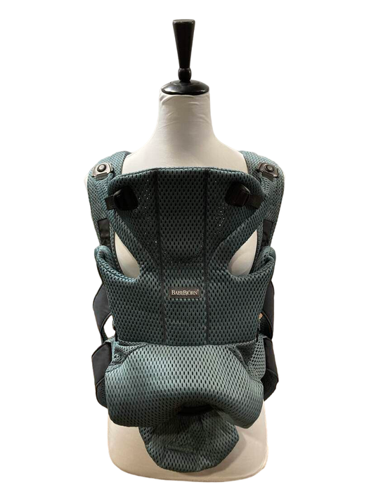 used BabyBjorn Baby Carrier Free, Sage Green 3D Mesh