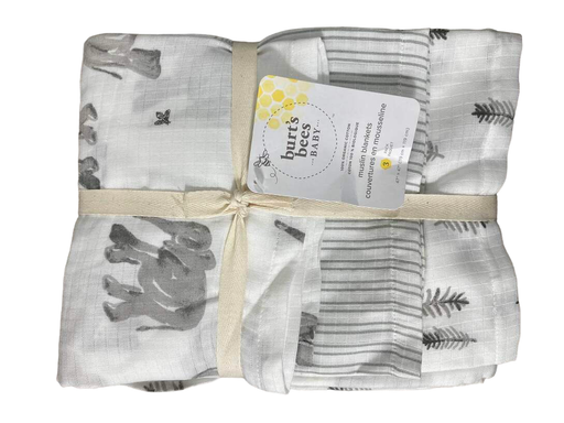 used Burt's Bees Baby Muslin Blankets, Wandering Elephants