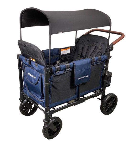 used Wonderfold W4 Luxe Quad Stroller Wagon, 2023, Noble Navy