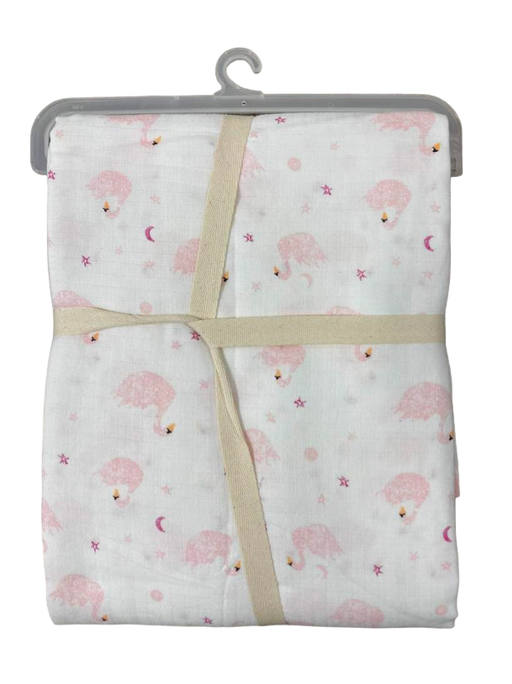 secondhand Burt's Bees Baby Muslin Blankets, Blossom