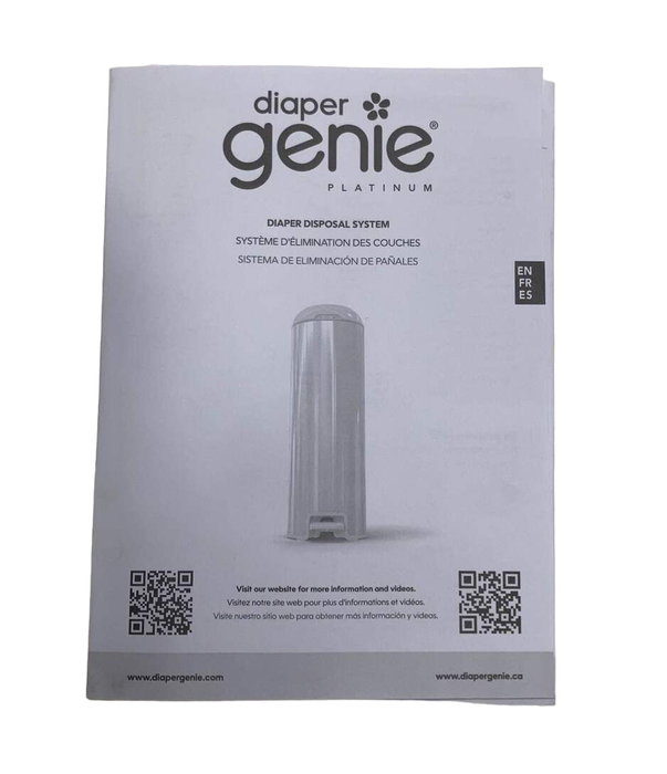 Diaper Genie Platinum Diaper Pail, Sage Green