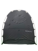 used SlumberPod 3.0 Sleep Canopy with Fan, Black with Gray Accents